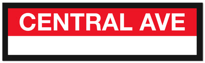 Boston MBTA RED LINE Framed Replica Station Signs