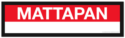 Boston MBTA RED LINE Framed Replica Station Signs