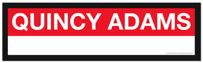 Boston MBTA RED LINE Framed Replica Station Signs