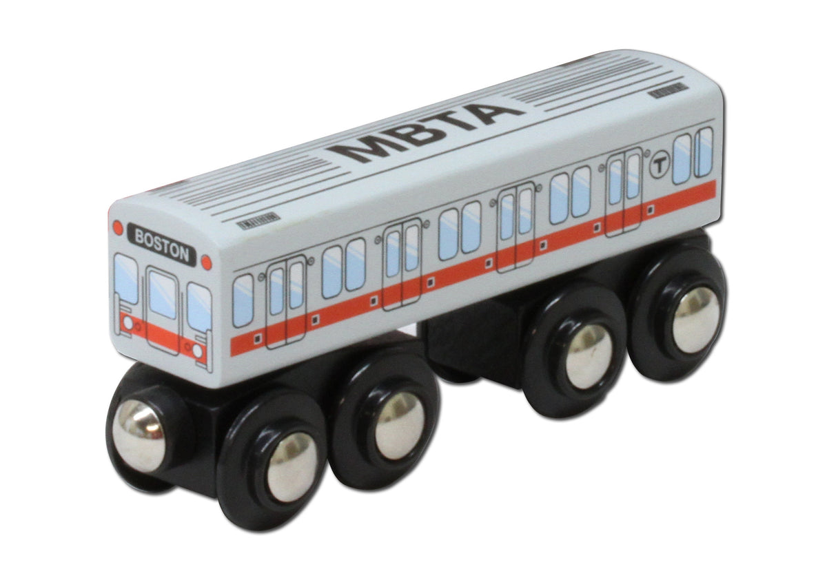Boston MBTA Red Line Wooden Toy Train (1800 Series) – MBTAgifts