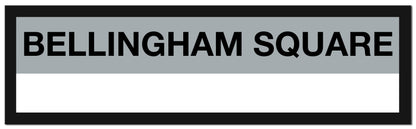Boston MBTA SILVER LINE Framed Replica Station Signs