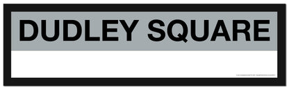Boston MBTA SILVER LINE Framed Replica Station Signs