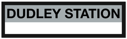 Boston MBTA SILVER LINE Framed Replica Station Signs