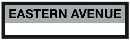 Boston MBTA SILVER LINE Framed Replica Station Signs