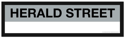 Boston MBTA SILVER LINE Framed Replica Station Signs