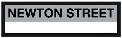 Boston MBTA SILVER LINE Framed Replica Station Signs
