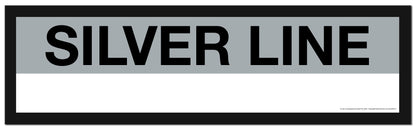 Framed MBTA Silver Line Station Sign