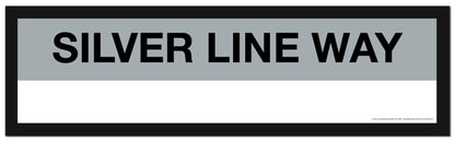 Boston MBTA SILVER LINE Framed Replica Station Signs