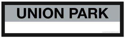 Boston MBTA SILVER LINE Framed Replica Station Signs