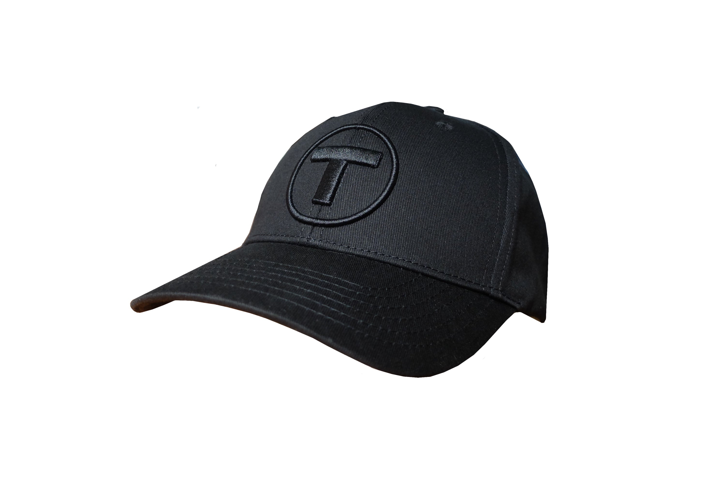 Adult Boston MBTA T Logo Hat Black