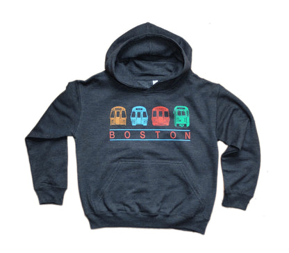 Boston MBTA Train Banner Hoodie (TODDLER/YOUTH)