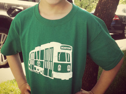Boston MBTA Green Line Trolley T-Shirt (TODDLER/YOUTH)